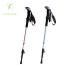 Carbon Fiber Trekking Pole Adjustable Lightweight With EVA Grip and Twist Lock for Hiking Walking Running