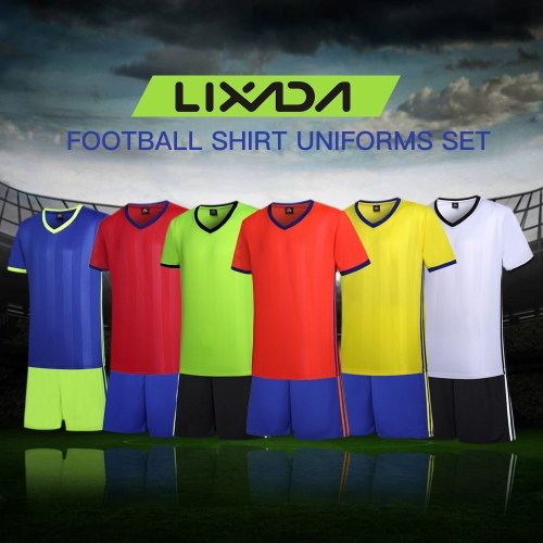 Lixada Football Shirt Uniforms Set