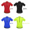 Men's Short Sleeve Cycling Jersey Breathable Half Zipper MTB Riding Biking Bicycle Shirt Top