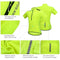 Men's Short Sleeve Cycling Jersey Breathable Half Zipper MTB Riding Biking Bicycle Shirt Top