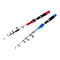 2.1M Portable Telescopic Fishing Rod Fiberglass Fishing Pole Travel Sea Fishing Spinning Rod