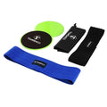 TOMSHOO Hip Exercise Bands Sliding Tray Set