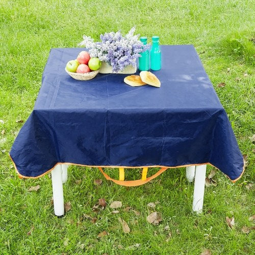 2-IN-1 Camping Blanket Picnic Ground Tarp Traveling Hiking Beach Park Ground Mat Water Repellent Camping Storage Bag