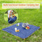 2-IN-1 Camping Blanket Picnic Ground Tarp Traveling Hiking Beach Park Ground Mat Water Repellent Camping Storage Bag