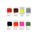 8PCS 3.0m Fly Fishing Worms Chenille Floss Line Thread Woolly Fly Tying Materials