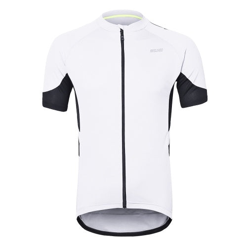 Arsuxeo Men Cycling Jersey Half Sleeve Biking Top Outdoor Sport Wear Bike Shirt