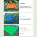 BLUEFILED Waterproof Beach Mat Outdoor Blanket Portable Picnic Mat Multifunctional Camping Baby Climb Ground Mat Mattress