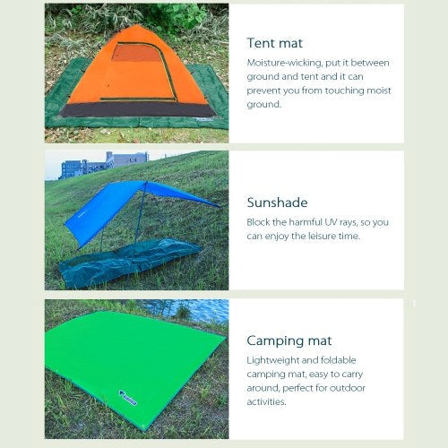 BLUEFILED Waterproof Beach Mat Outdoor Blanket Portable Picnic Mat Multifunctional Camping Baby Climb Ground Mat Mattress