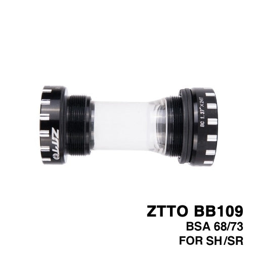 ZTTO Mountain Road Bike Thread Ceramic Bearing Bicycle External Bearing Bottom Brackets for Parts Crankset