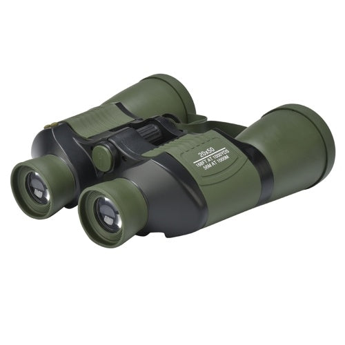 20x50 مناظير تلسكوب مضيئة في الهواء الطلق الطيور السفر لمشاهدة معالم المدينة الصيد Rangefinder مقياس مناظير