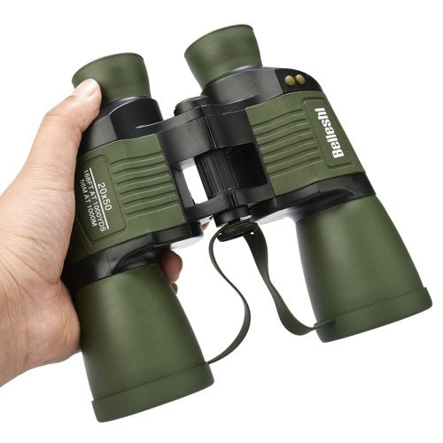 20x50 Binoculars Telescope Illuminated Outdoor Birding Traveling Sightseeing Hunting Rangefinder Scale Binoculars