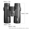 Beileshi BA3-1242 12x42 Binoculars Telescope