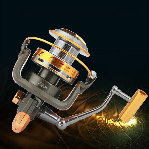 12+1 BB Fishing Reel Spinning Reel Left/Right Interchangeable Collapsible Handle Boat Sea Fishing Reel Long Casting Reel 33LB