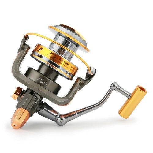 12+1 BB Fishing Reel Spinning Reel Left/Right Interchangeable Collapsible Handle Boat Sea Fishing Reel Long Casting Reel 33LB