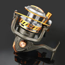 12+1 BB Fishing Reel Spinning Reel Left/Right Interchangeable Collapsible Handle Boat Sea Fishing Reel Long Casting Reel 33LB