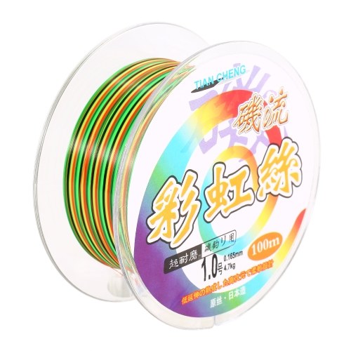 Colorful Fishing Lines 1M 1 Color Fishing Lines 100m Braided Fishing Line