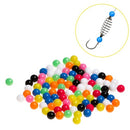 100pcs Fishing Rigging Plastic Beads