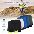 Lixada Men's 2-in-1 Running Shorts