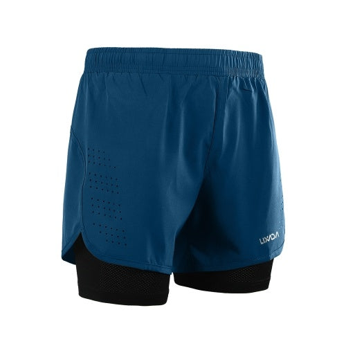 Lixada Men's 2-in-1 Running Shorts