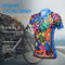 Short Sleeve Cycling Jersey for Women Flower-printed Quick Dry Summer MTB Bike Shirt Riding Clothing