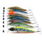 HENG JIA Hard Fishing Bait 3D Bionic Fishing Bait Hard Minnow Bait Swimbait Crankbait Lures