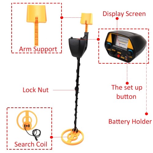 Portable Easy Installation Underground Metal Detector