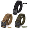 Lixada Tactical Quick Release Belt with Heavy Duty Buckle for Outdoor Camping Mountaineering Climbing Training Hunting