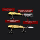 10g / 15g / 25g Fishing Lure with 2 Triple Hooks Spoon