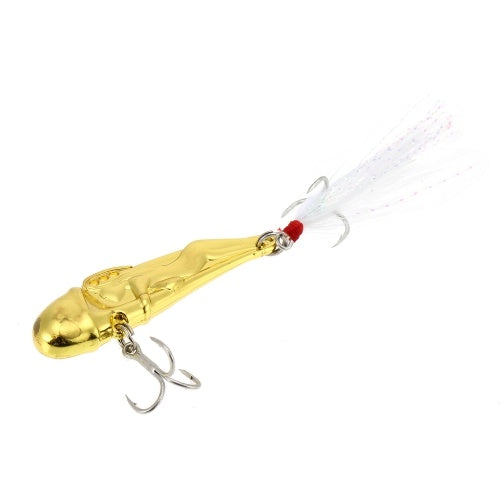 10g / 15g / 25g Fishing Lure with 2 Triple Hooks Spoon