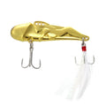 10g / 15g / 25g Fishing Lure with 2 Triple Hooks Spoon