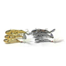 10g / 15g / 25g Fishing Lure with 2 Triple Hooks Spoon