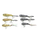 10g / 15g / 25g Fishing Lure with 2 Triple Hooks Spoon