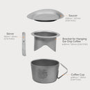 200ml Ultralight Double-Walled Titanium Coffee Cup