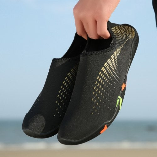 Mens Womens Outdoor Lovers Water Shoes Breathable Non-slip Quick-Dry Barefoot Flexible Wading Shoes for Yoga Beach Swimming Surfing Diving