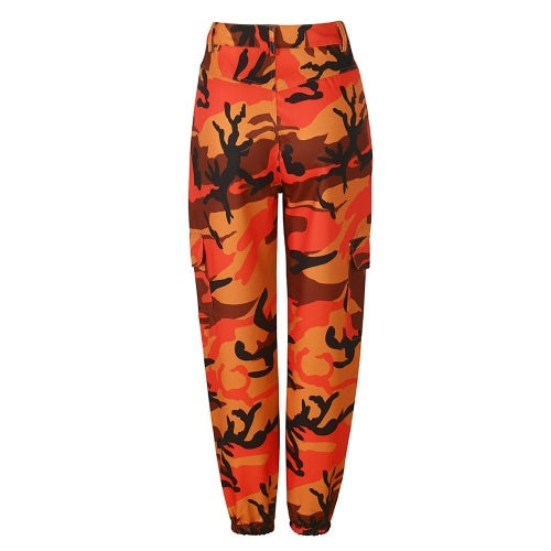 Women Camouflage Outdoor Casual Pants