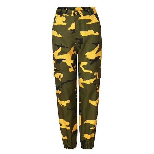 Women Camouflage Outdoor Casual Pants