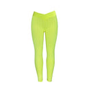 Women Solid Color Stretch Seamless Yoga Pants