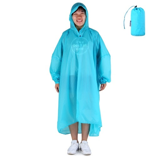 Coated Nylon Raincoat Soft Rain Coat