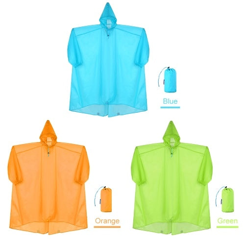 Coated Nylon Raincoat Soft Rain Coat