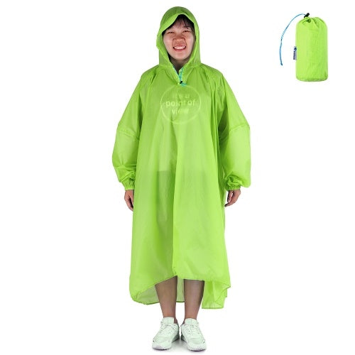 Coated Nylon Raincoat Soft Rain Coat