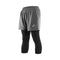 Arsuexo Men's 2 in 1 Running Capri Pants Breathable