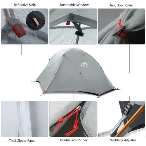 3F UL Gear Double Layer Camping Tent