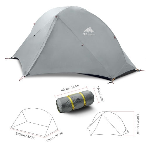 3F UL Gear Double Layer Camping Tent