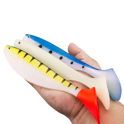 70g 24cm Plastic Minnow Fluorescent Fishing Bait