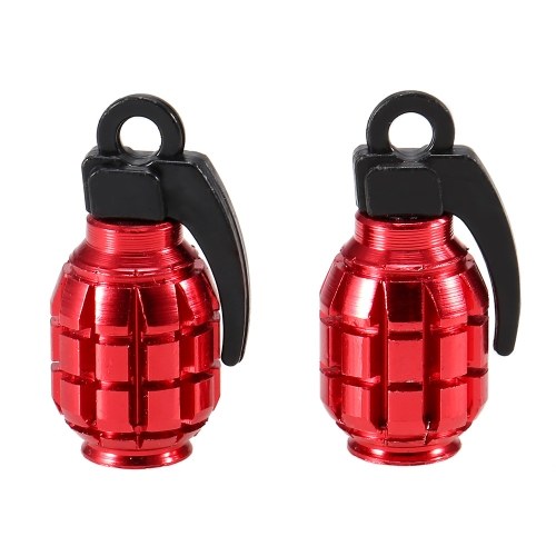 2Pcs Bicycle Valve Caps Air Valve Caps Tyre Valve Dust Covers