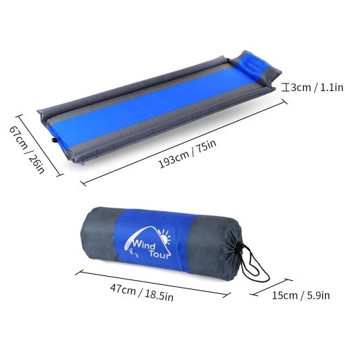 Portable Moisture-proof Outdoor Indoor Inflatable Sleeping Pad