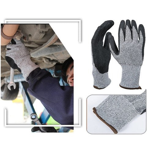 Working Gloves Abrasion Resistant Anti Cutting Piercing Safety Gloves