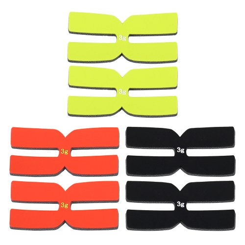 6Pcs 3g Tennis Racket Weight Balance Strips