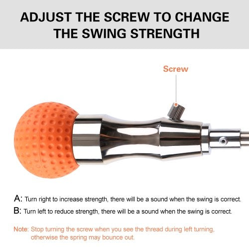 Golf Swing Trainer Tools Golf Swing Rod Training Aids Beginner Gesture Correction Aid