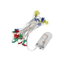 BZ234 2M 20 Bulbs LED Clear Battery Holder Indoor Outdoor Decoration Festoon